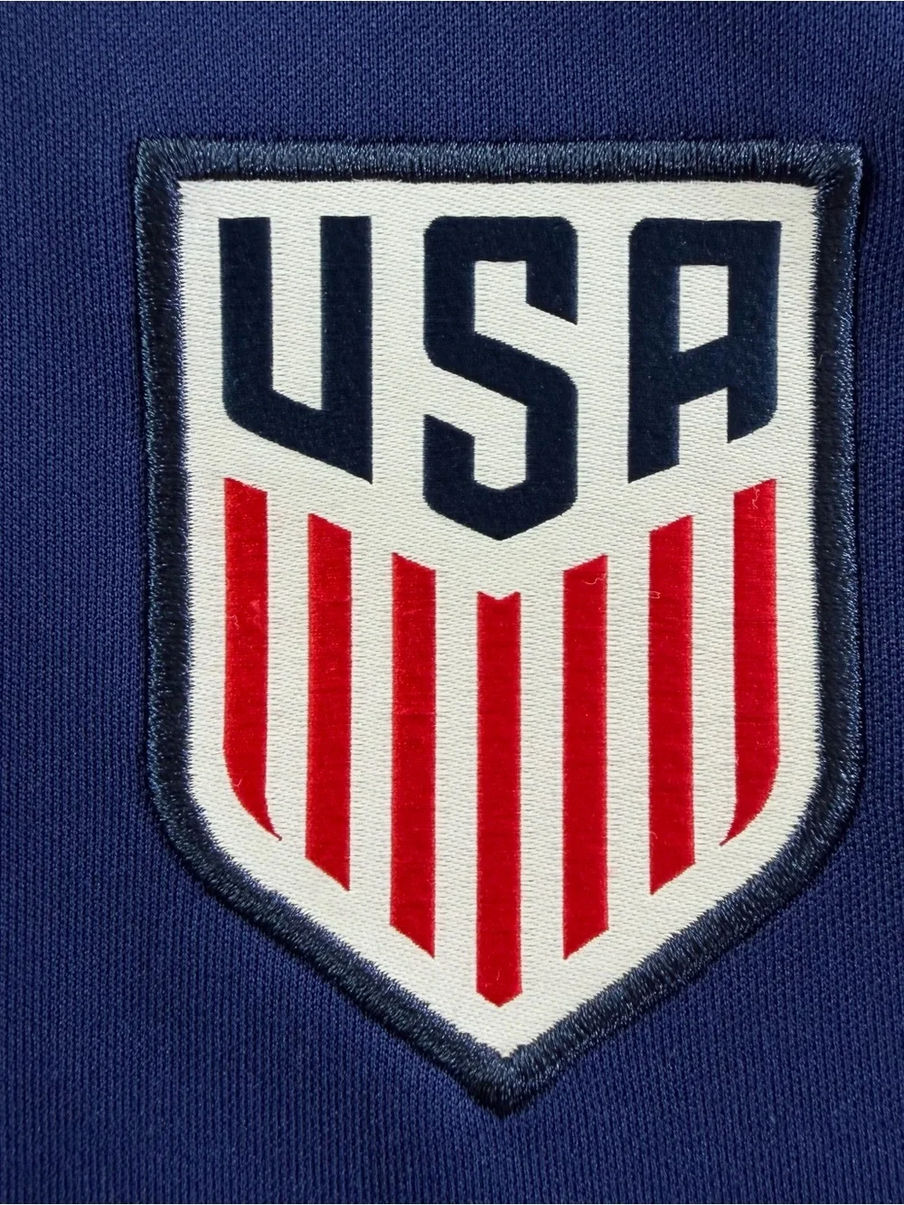 Nike USMNT USA Soccer Warm Up Jacket Mens S Slim Double Swoosh Big Logo Pre Game